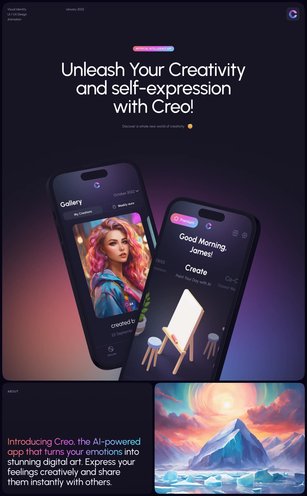 Creo - AI Mobile App