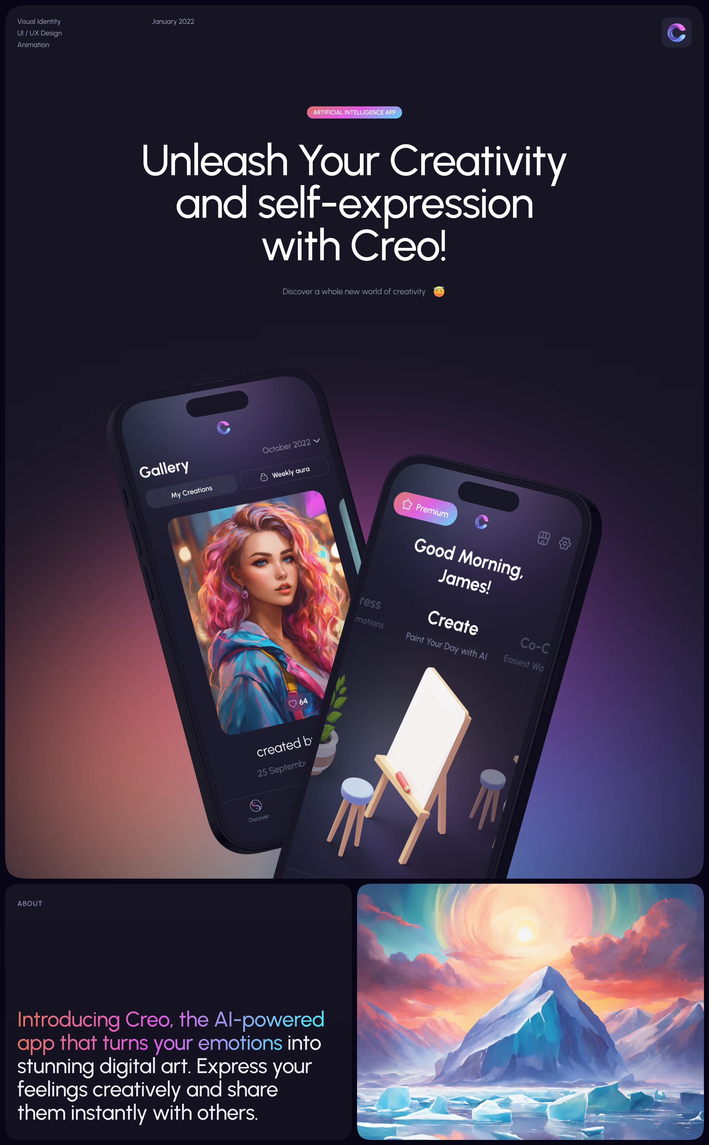 Creo - AI Mobile App